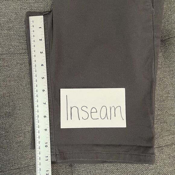 NEW Ann Taylor LOFT Bermuda Roll Shorts Khaki Chinos Dark Gray Sz 6 Petite NWT - Picture 7 of 11